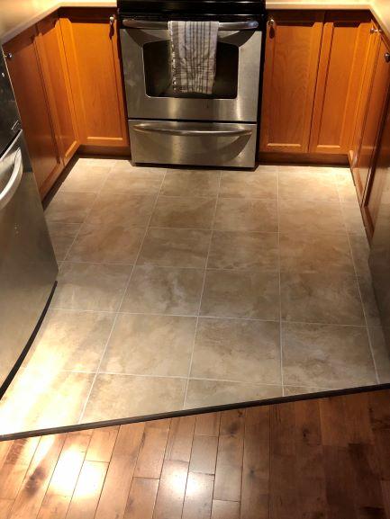 Hardwood and Tile